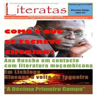 Revista literatas   edição 4