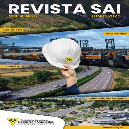 REVISTA de la Sociedad Antioqueña de Ingenieros y Arquitectos SAI Numero 6 2025