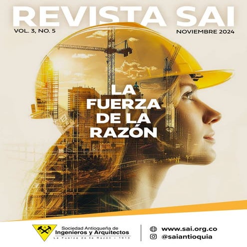 REVISTA SAI VOL 3 NOVIEMBRE 2024 Sociedad Antioqueña de Ingenieros
