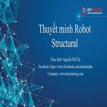 [Revit + Robot] Nhà phố 4x20 - Nguyễn Thế Tài