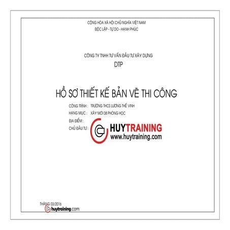 [Revit] Trường trung học cơ sơ  - Nguyễn Thành Vương