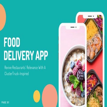A ClusterTruck-Inspired Food Delivery App