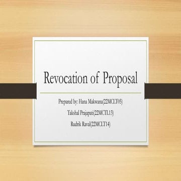 Revocation of Proposal.pptx