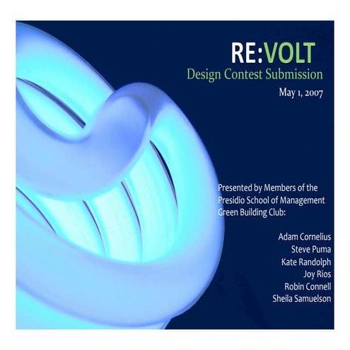 Presentation: Cell Block: How to Sustainably Power a City Block