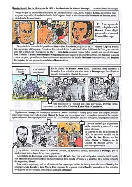 Revolución del 1ro diciembre 1828, ...