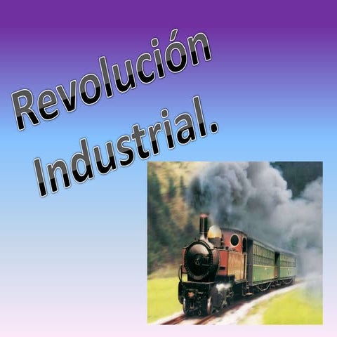 Revolución industrial.
