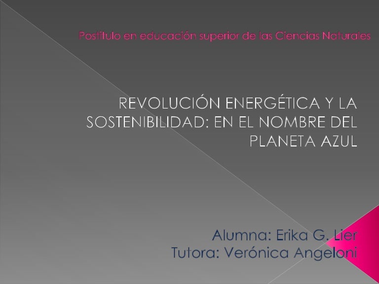 Revolucion energética