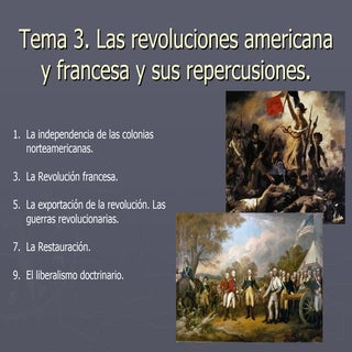 Revoluciones Americana Y Francesa Y...
