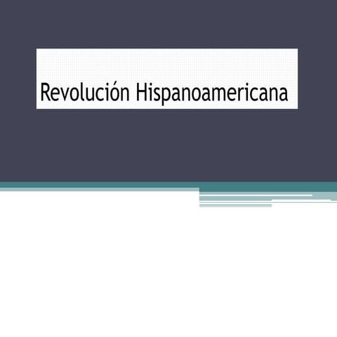 Revolucion hispanoamericana