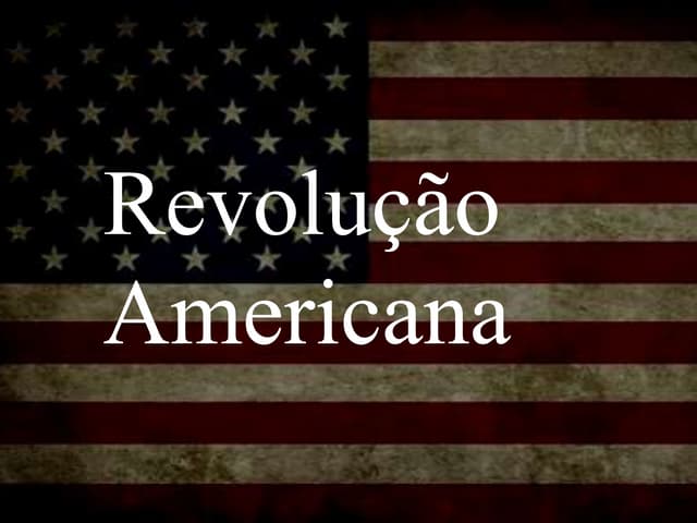 Revolução americana
