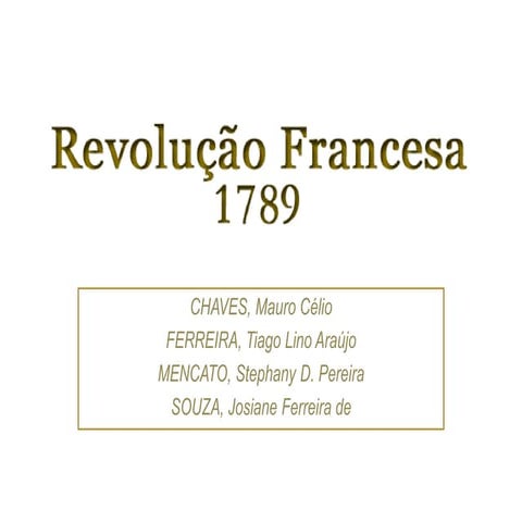 Revolução francesa