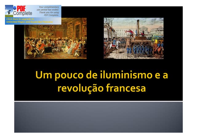 Revolução francesa iluminismo | PPT