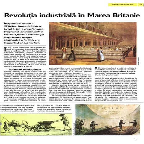 Revolutia industriala in marea britanie