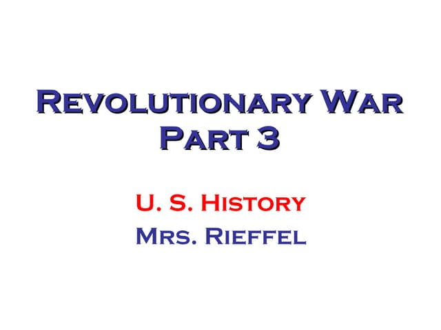 Revolutionary War Famous Quotes