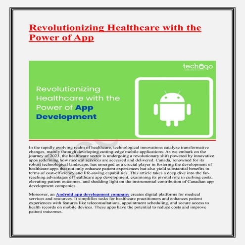 Revolutionizing Healthcare with the Power of App.pdf