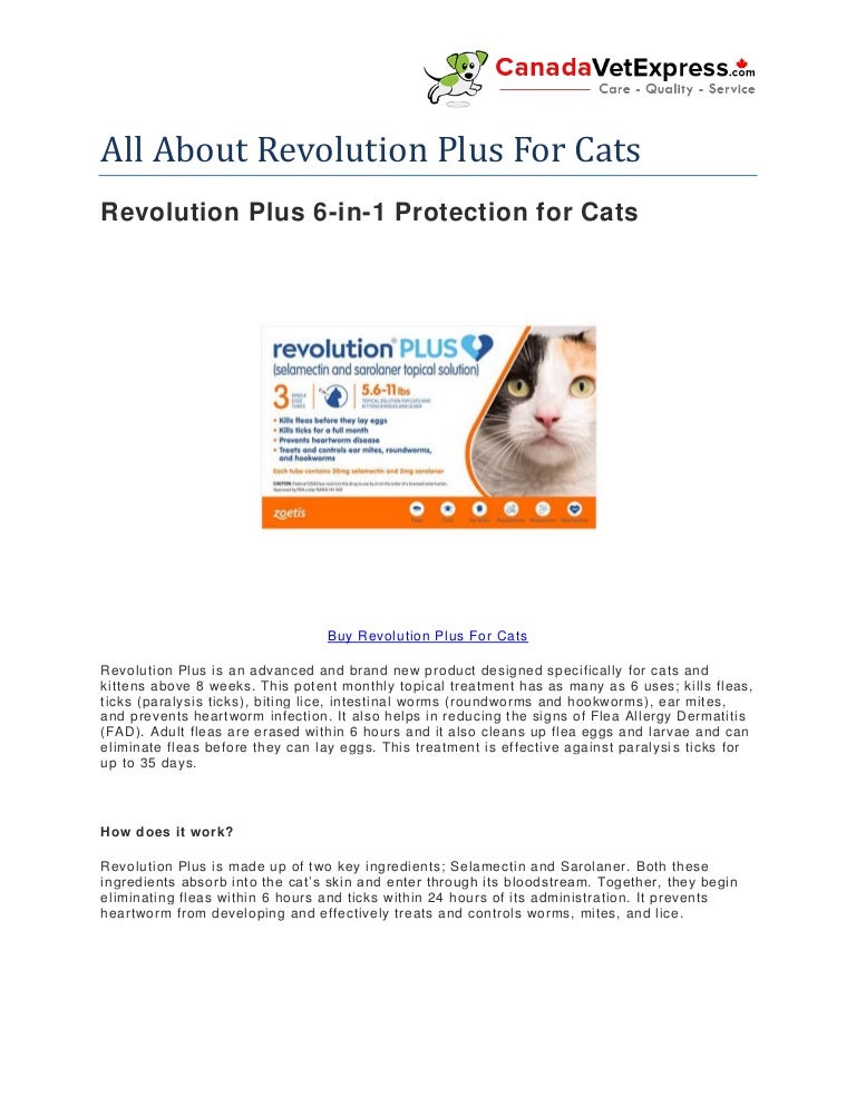 revolution plus ingredients