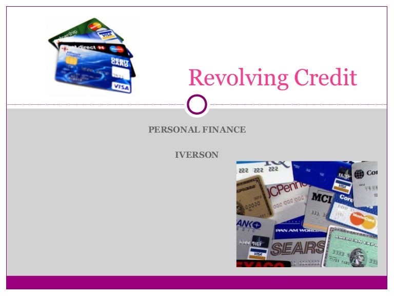 Revolving credit