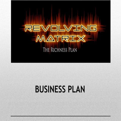 Revolving Matrix Official Business Presentation (ENG) | PDF