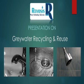 GREY WATER RECYCLING SYSTEM