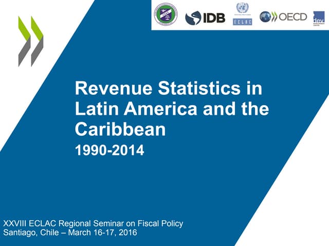 Revenue Statistics in Latin America and the Caribbean 2016