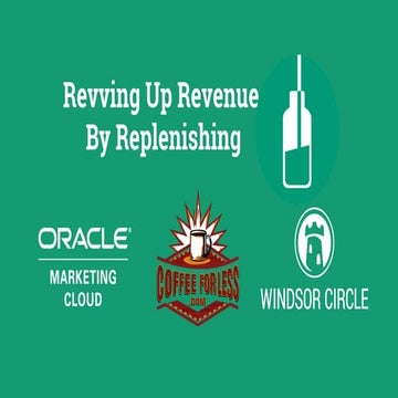 Revving Up Revenue By Replenishing