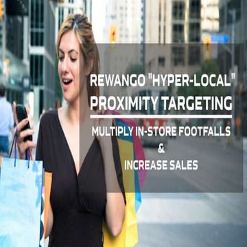 Rewango - Proximity marketing platform