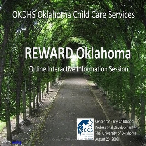 REWARD webinar 8-20-08