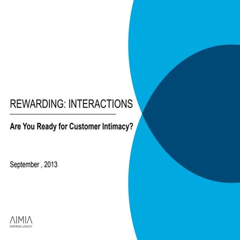 Rewarding interactions and transactions