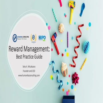 Reward Management Best Parctice Guide