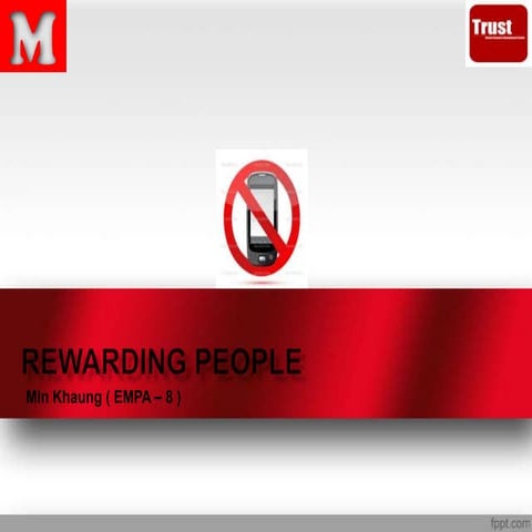 Reward management ( part 1 )