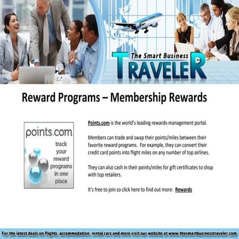 Reward Programs – Membership Rewards