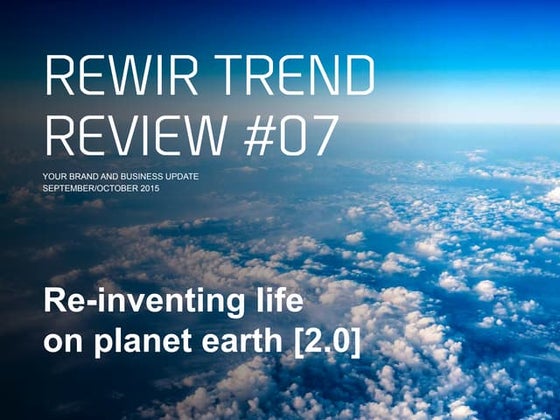 Rewir Trend review 151214 | PPTX