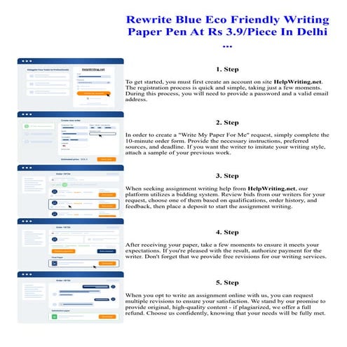 Rewrite Blue Eco Friendly Writing Paper Pen At Rs 3.9Piece In Delhi ...