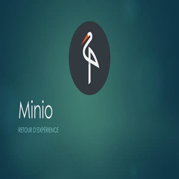 Retour d'expérience Minio