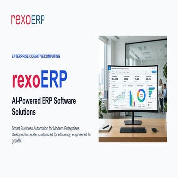 RexoERP: AI-Powered Enterprise ERP Software for Scalable Business ...