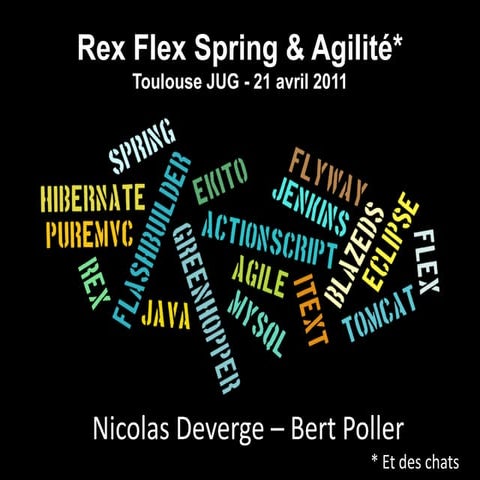 ToulouseJUG - REX Flex, Spring & Agilité