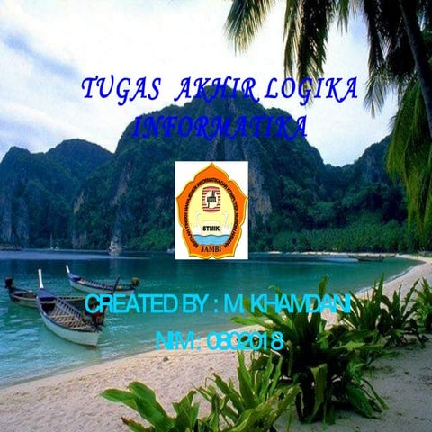 tugas akhir logika informatika
