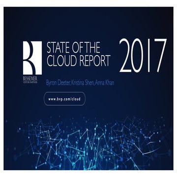 Reynold Levau Shared A Presentation of State of the Cloud 2017
