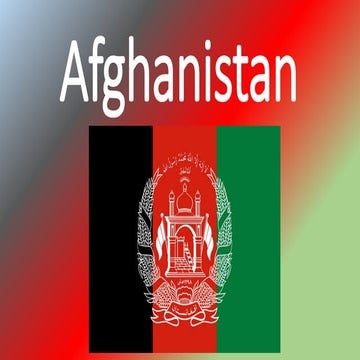 Reza Afghanistan presentation