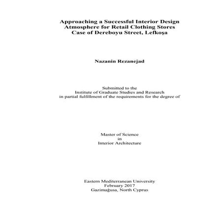 design research for interior design study | PDF