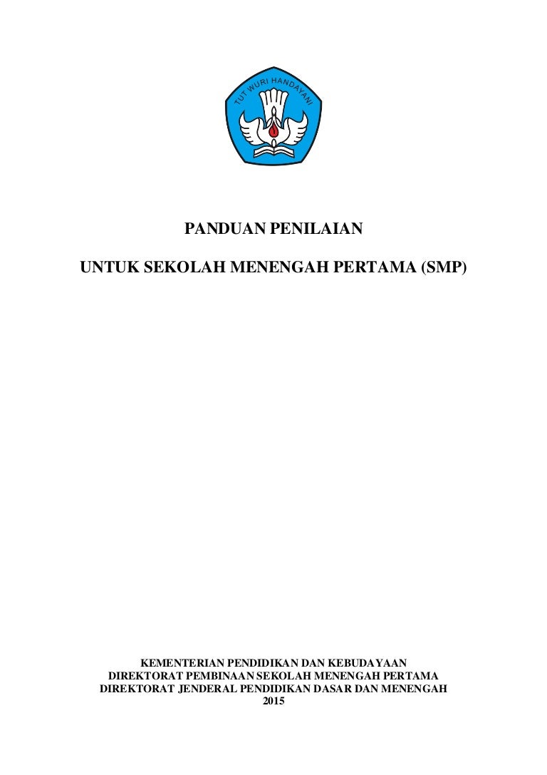 Panduan Penilaian Untuk Smp