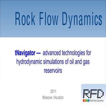 Rock Flow Dynamics (Rfd)