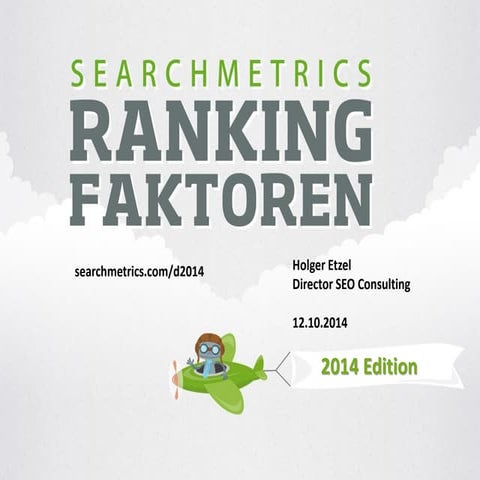 Searchmetrics Ranking Faktoren DE 2014