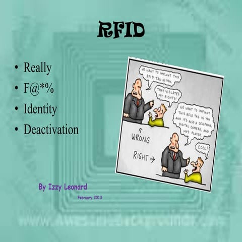 RFID ANTI-THEFT PROTECTION SYSTEM | PDF