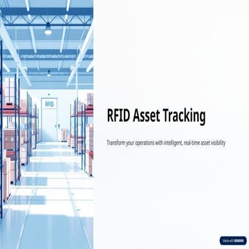 RFID Asset Tracking System for Fast, Accurate Resource Management