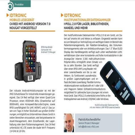 Product Catalogue iDTRONIC Professional RFID | PDF