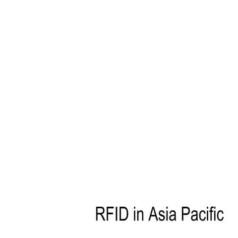 RFID in APAC