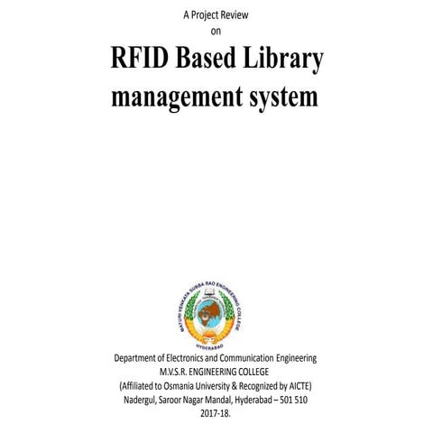 RFID Based Library Management System