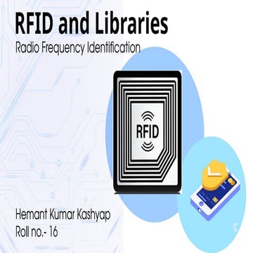 Application of rfid technology in libraries | DOCX