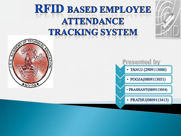 rfid based employee attendance tracking system employee attendance tracking